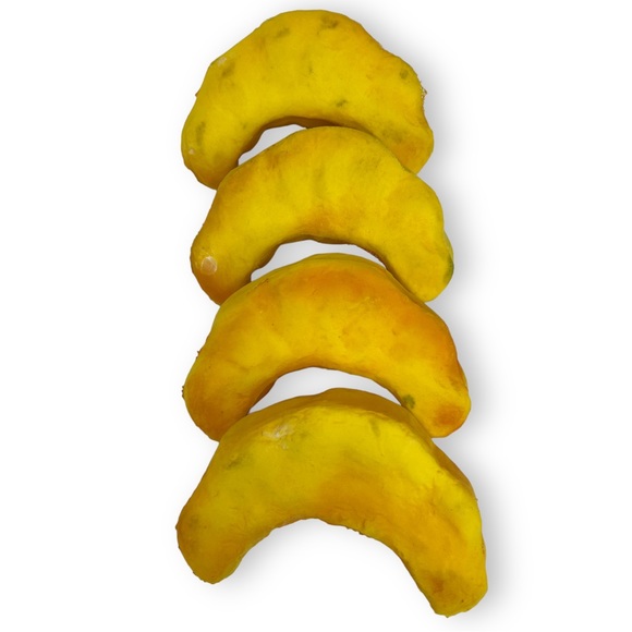 7pcs Fake French Croissant Bun Roll Slow Rise Squeezable Foam Bread Prop 4.5" - Picture 4 of 16